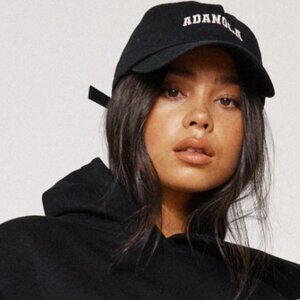 Adanola Varsity Cap - Black/Nude